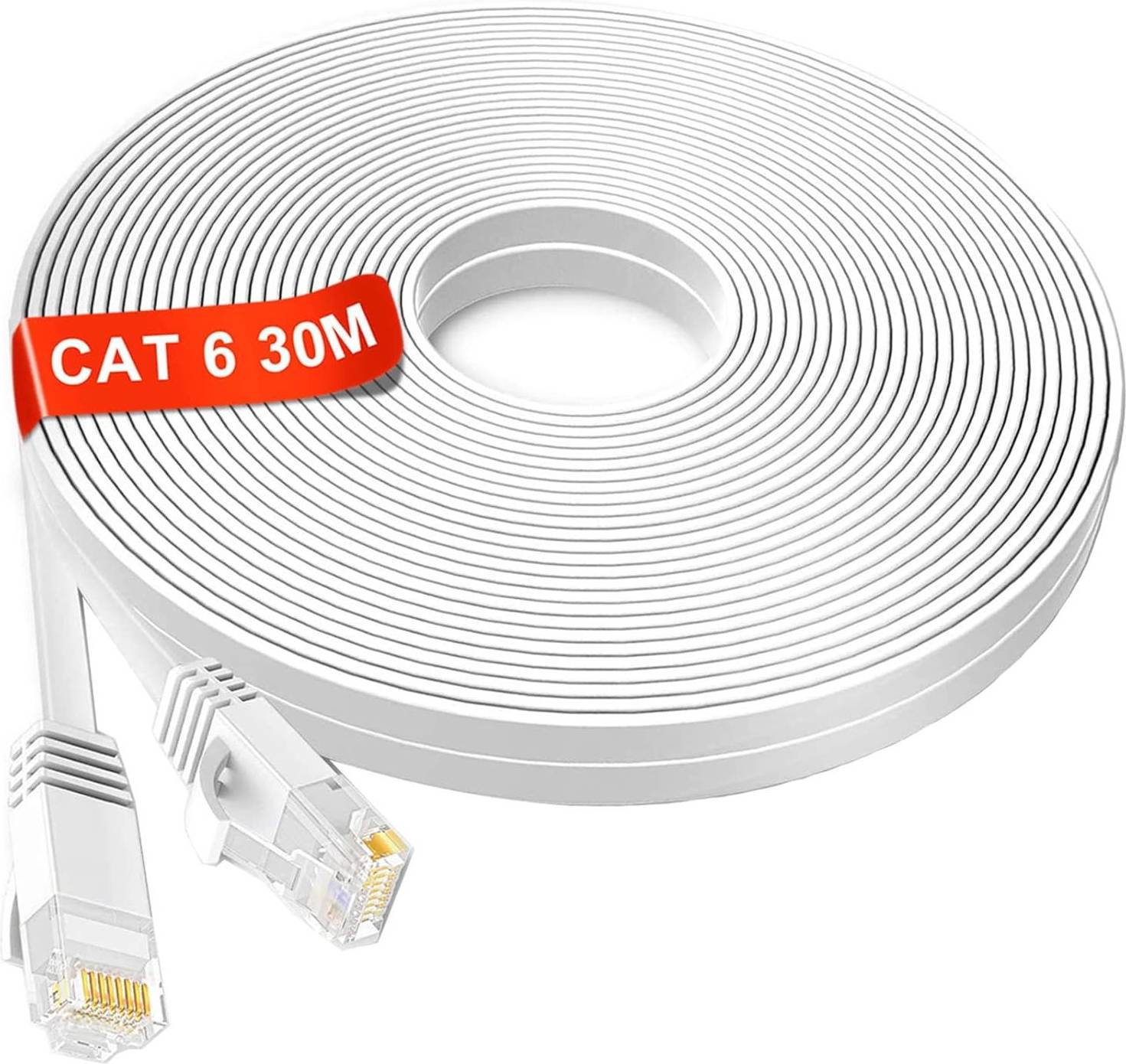 MEIPEK Cat6 UTP RJ45 - RJ45 M-M 30m