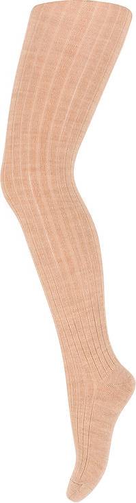 MP Strumpbyxor Ull Rib - Camel Melange