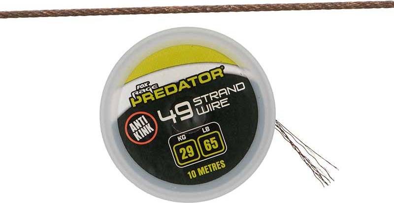 Fox Rage Predator 49-Strand Coated Steel Wire