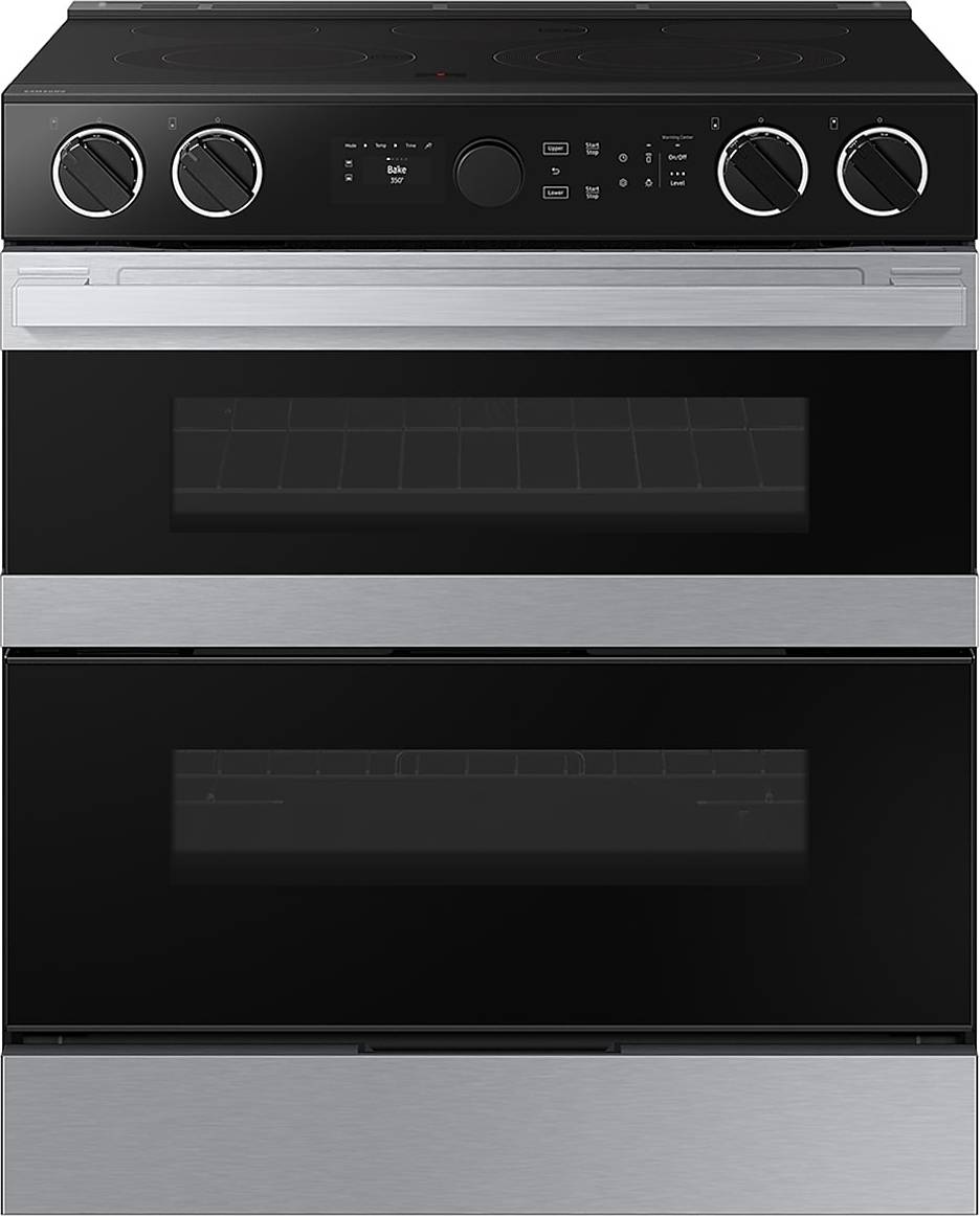 Electric stove Samsung Bespoke Smart Slide-In Electric Range 6.3 cu. ft.
