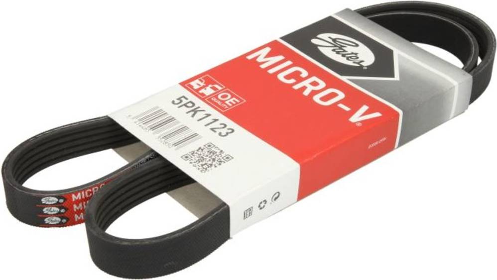 Gates Micro-V Multi-Ribbed Belt 5PK1123