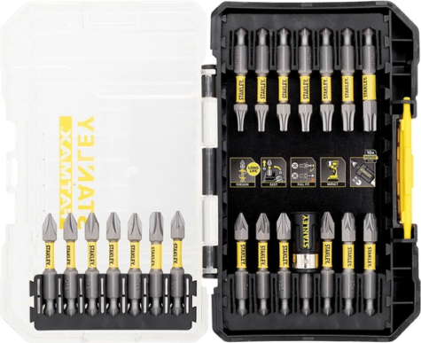 Stanley Tools 22 Piece Screwdriver Bit Set Bit Screwdriver