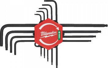 Milwaukee L-Form Torx Key Set 9pc 4932492693 Socket Bit