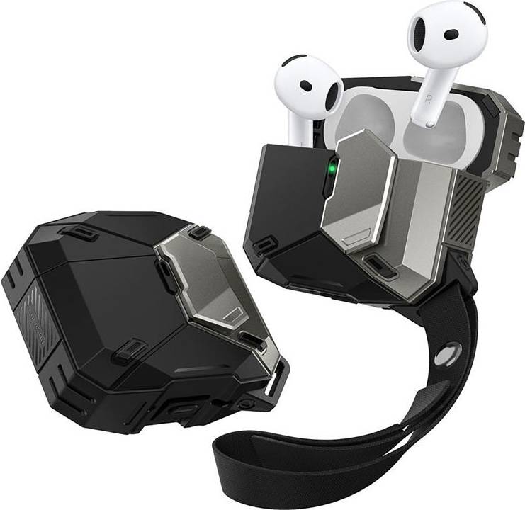 Airpods 4 etui Tech-Protect Supcase Matrix Etui AirPods 4 Sort