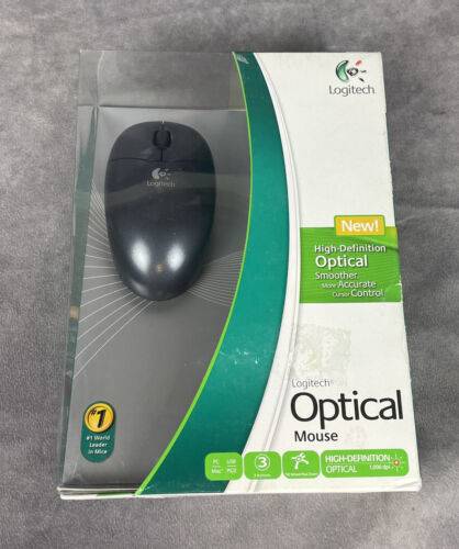 Logitech USB PS/2 High-Definition Optical Wired Mouse