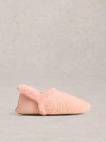 Pink stuff White Stuff Reya Closed Back Slipper Light Pink