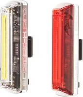 Vorder Und Rücklichtsatz Comet-X Pro USB Silber