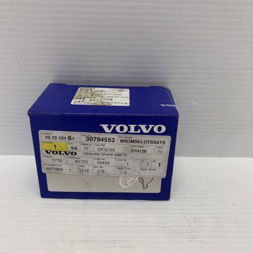 Volvo Genuine S80 V70 XC70 Rear Brake Pad Kit