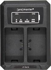 ProMaster Dual USB Charger LP-E6