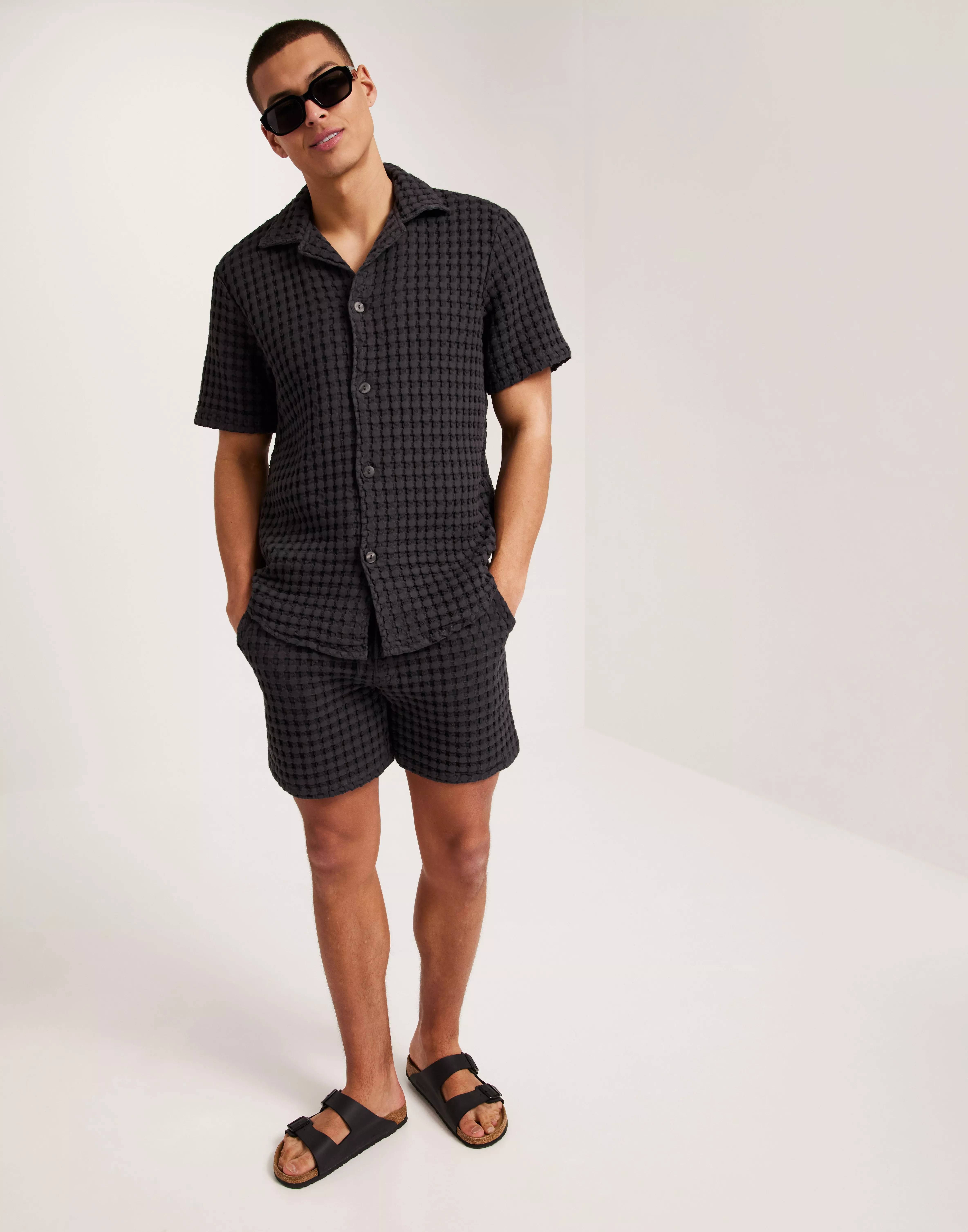 Waffle Shorts - Sort