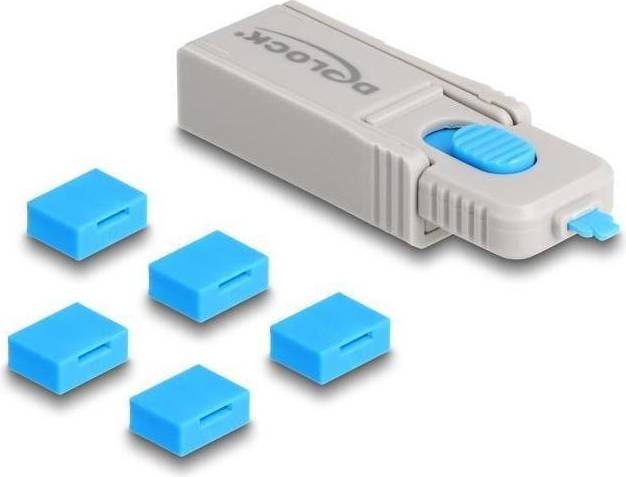 DeLock USB Port Blocker Set 5 Pcs