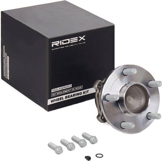 Ridex Wheel Bearing Kit Rear Axle Both Sides