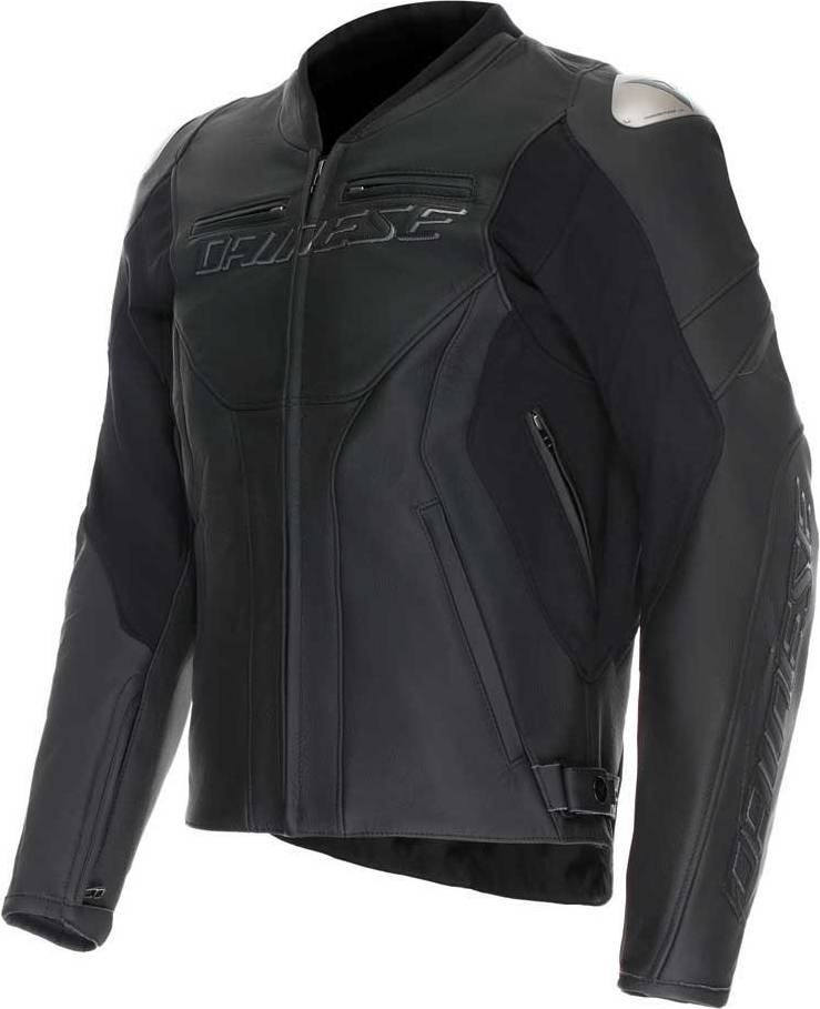 Dainese Racing 5 Leather Jacket - Black