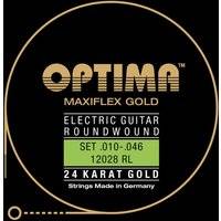 Optima Strängar Elgitarr Gold Strings Rundlindade Set