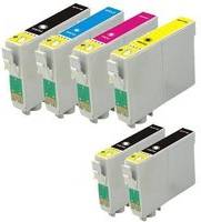 Epson all in one printer WorkForce WF-2540 All-in-One Printer Ink Cartridges 6 Pack - Multipack