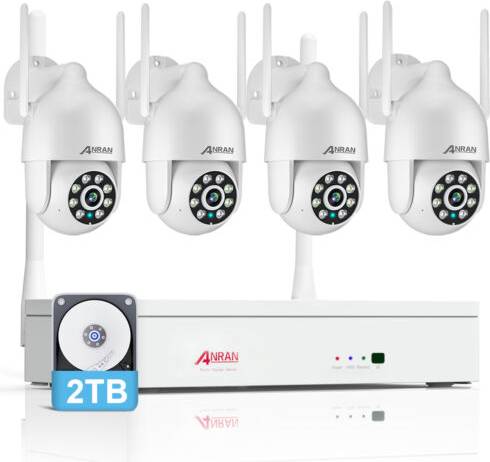 Wireless security cameras Anran 5MP Wireless Security Camera System
