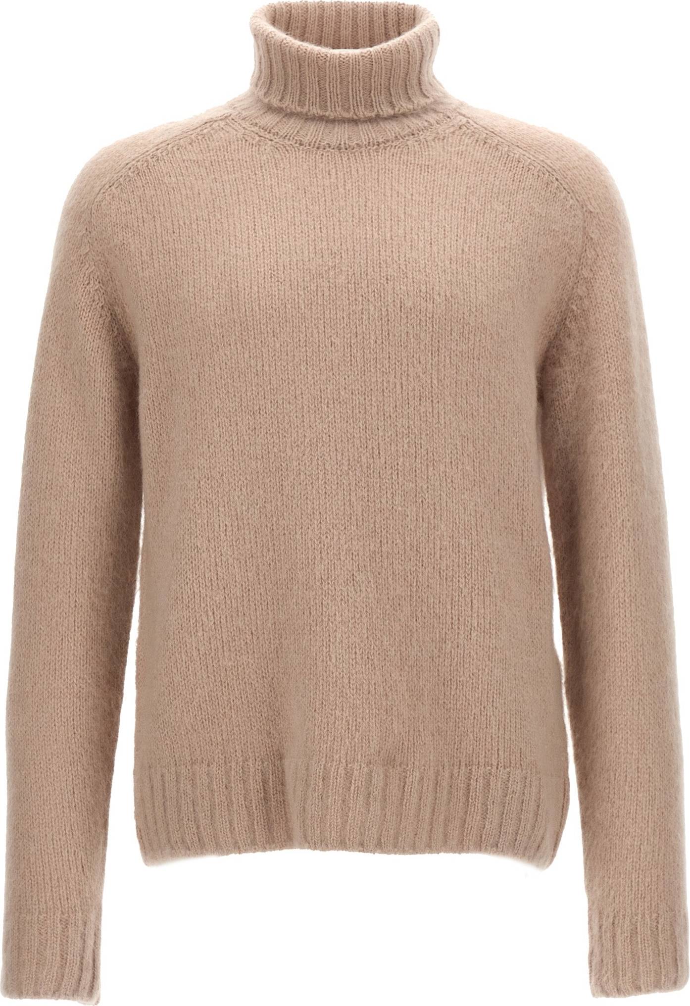 Tom Ford Stickade Rullkrage Tröja - Beige