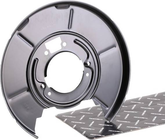 Ridex Brake Disc Back Plate Rear Axle Left