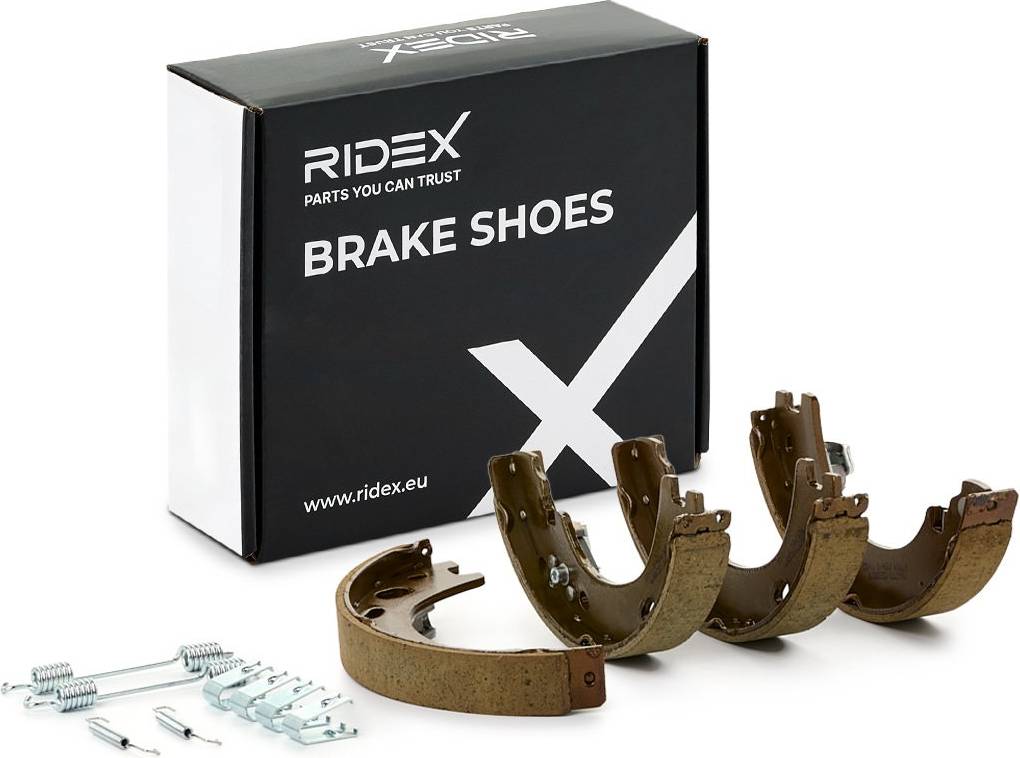 Ridex Handbrake Shoes Rear Axle with Lever