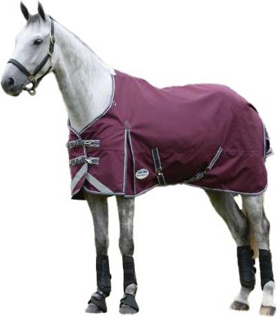 Weatherbeeta comfitec plus Weatherbeeta Comfitec Plus Dynamic II Turnout Rug - Maroon/Dark Red/Grey/White
