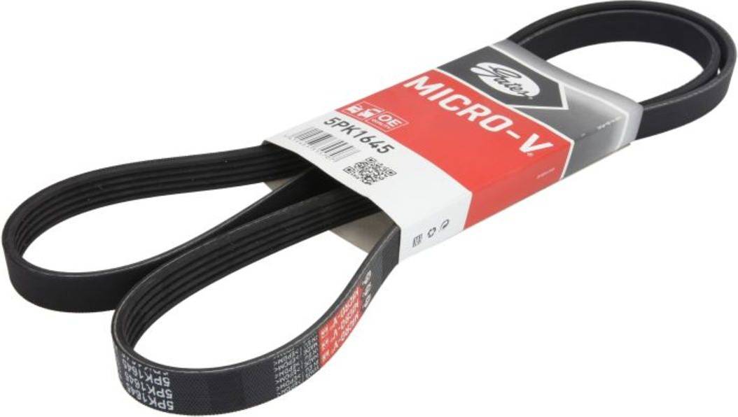Gates Micro-V Ribbed Drive Belt 5PK1645