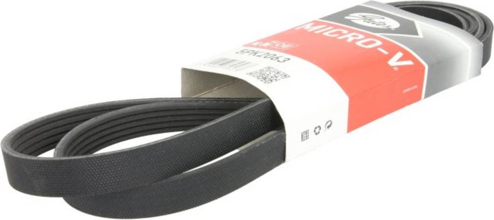Gates Micro-V Multi-Ribbed Belt 5PK2063