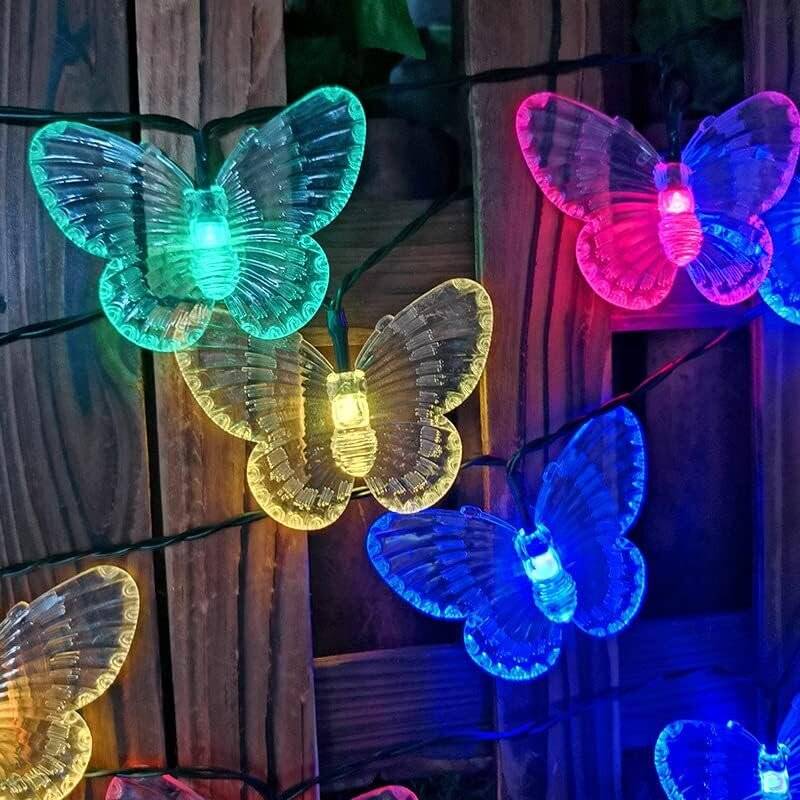 Tianfu 6.5M 30LED Outdoor Solar String Light - Multicolor