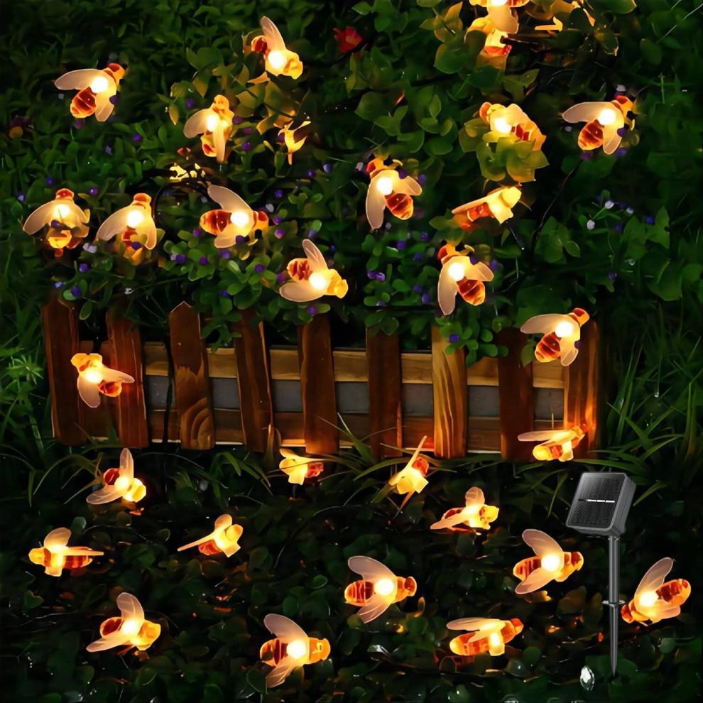 Tianfu LED Solar Teardrop Fairy Tale String Light