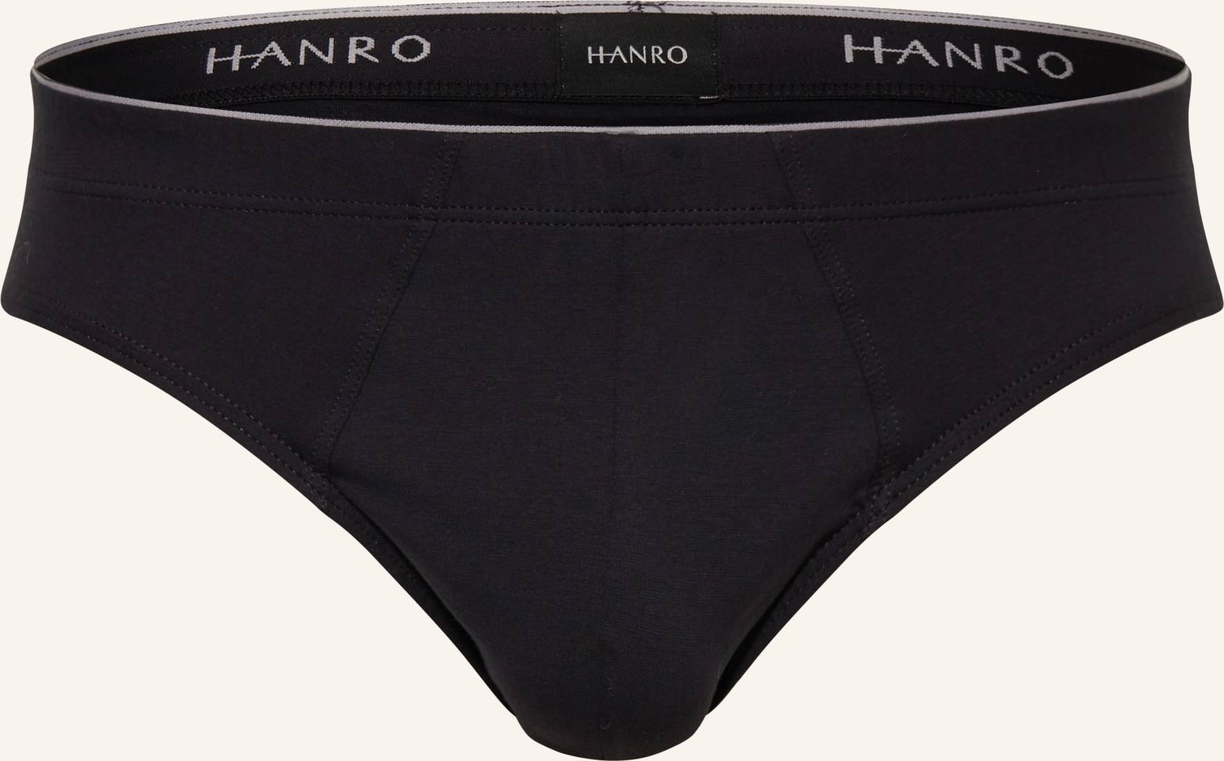 Hanro Bomuldstrusser - Sort