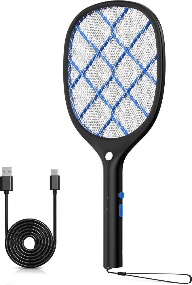 Electric Fly Swatter 4000V Bug Zapper Racket