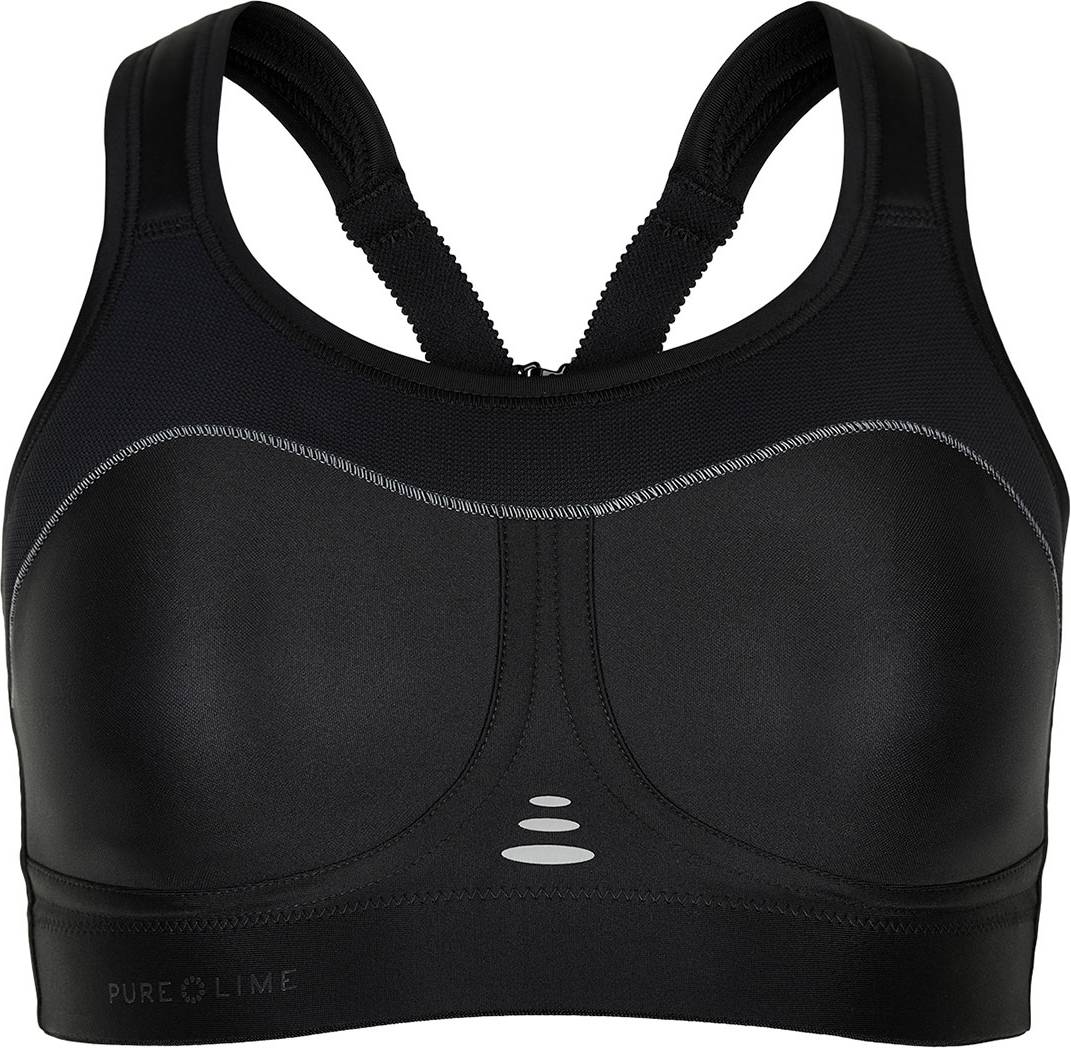 PureLime High Impact Compression Bra