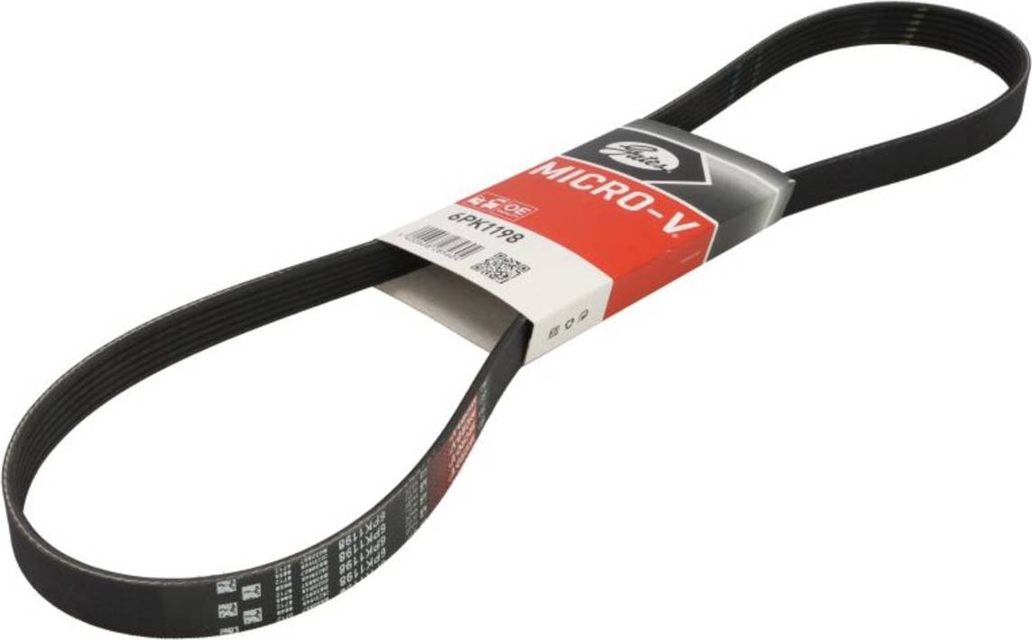 6 Rib Multi V Drive Belt 1.6 1.5D