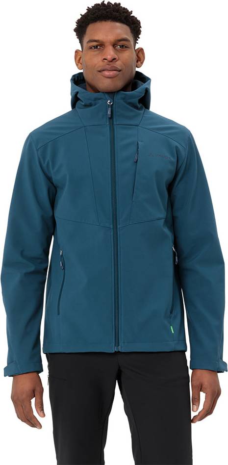 Vaude Cyclone Hooded Jacket - Softshell - Blue