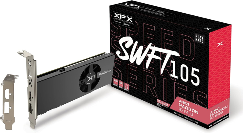 XFX Speedster SWFT 105 Radeon RX 6400 4 GB