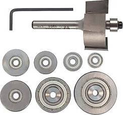 Router bit set Whiteside Whiteside 1952 Rabbeting Router Bit Set 1/4" Shank