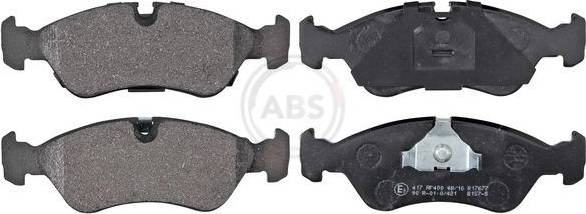 A.B.S. Brake Pad Set Without Integrated Wear Sensor
