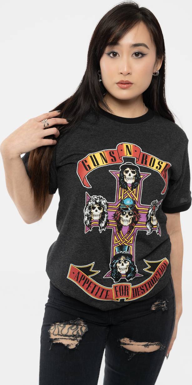 Destruction Ringer T Shirt -