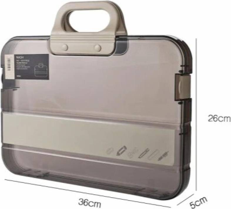 A4 storage boxes Portable File Box A4 Storage Document Box