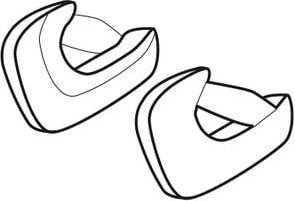 Schuberth C4 Pro C4 Basic S Inner Lining - Black