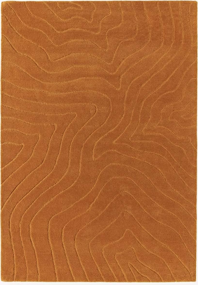 Westwing Collection High-Low Wool Rug Aaron Hand-Tufted