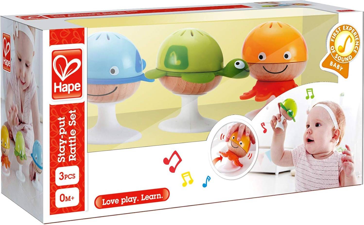 Stay Put Rattle Set