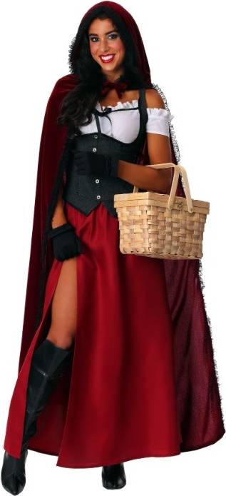Fun Costumes Women's Ravishing Red Riding Hood Costume Plus Size