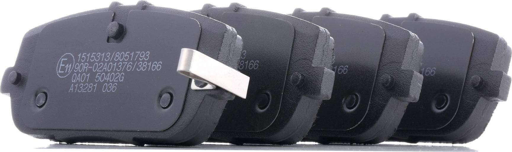 Ridex Brake Pad Set Rear Axle 402B0590
