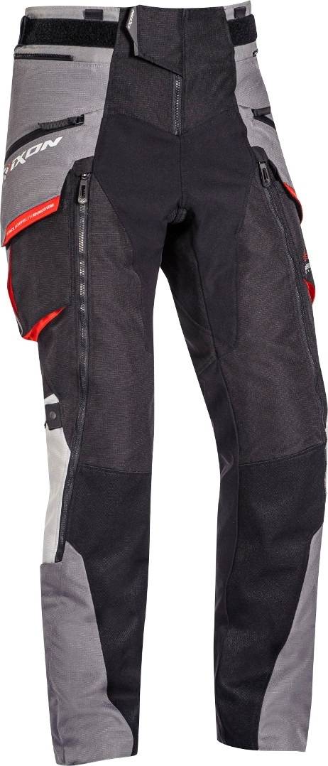 Ixon Ragnar Motorcycle Textile Pants - Black/Orange