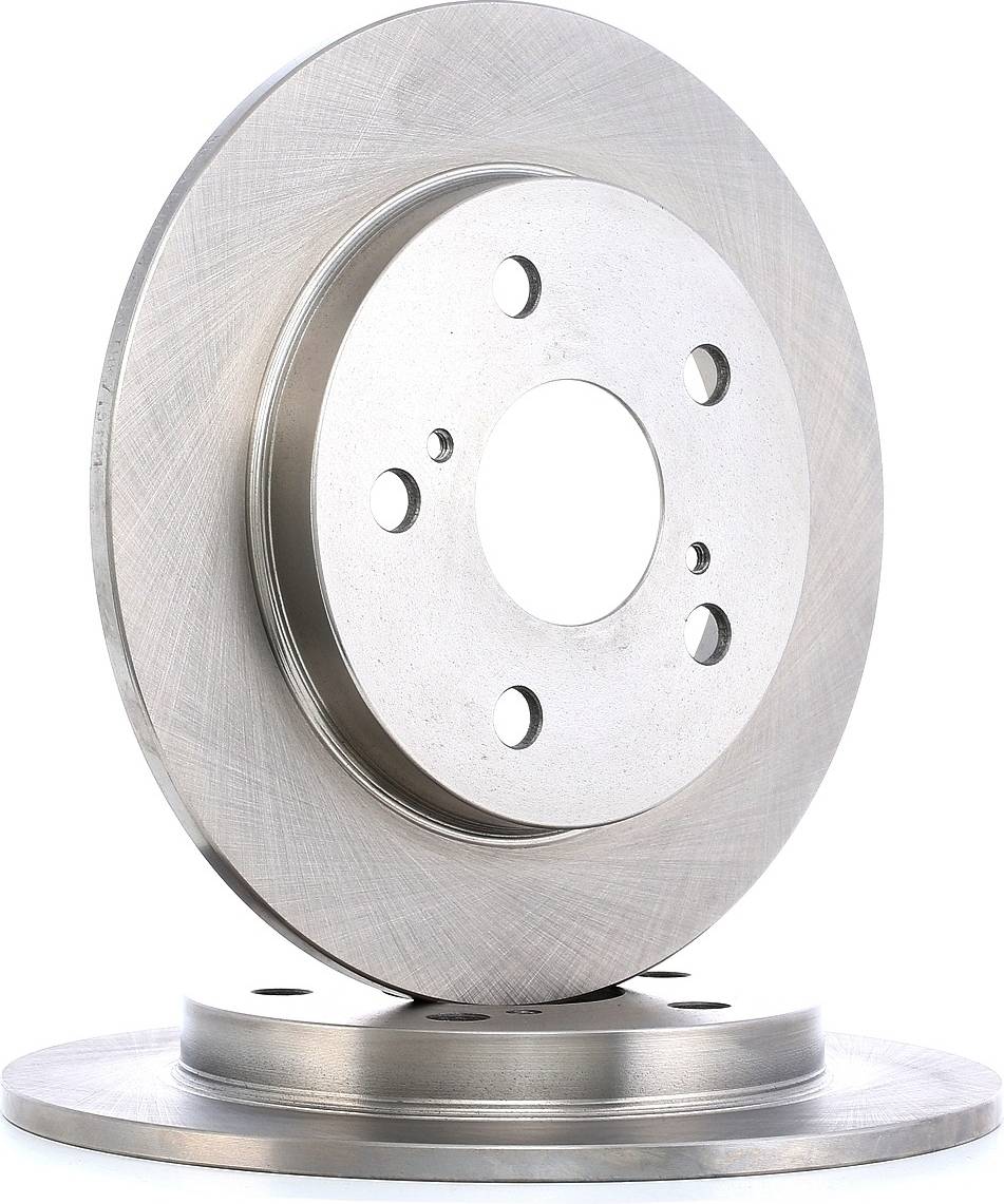 Ridex Brake Disc Rear Axle Uncoated Untreated