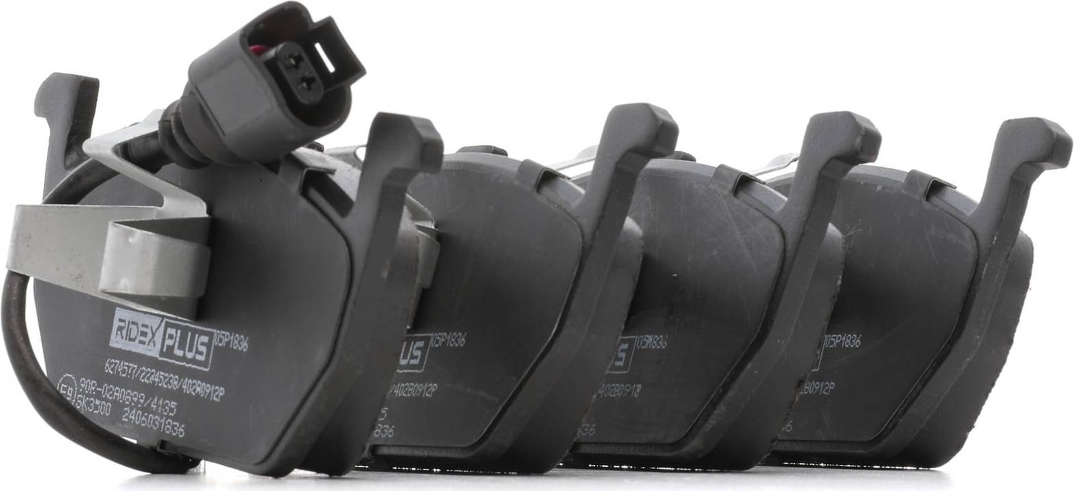 Ridex Brake Pad Set Front Axle With Wear Sensor