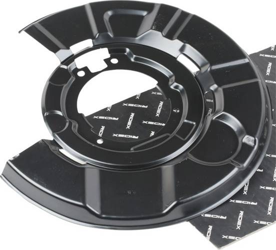 Ridex Brake Disc Back Plate Rear Axle Left