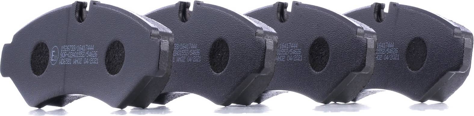 Ridex Brake Pad Set Rear Axle