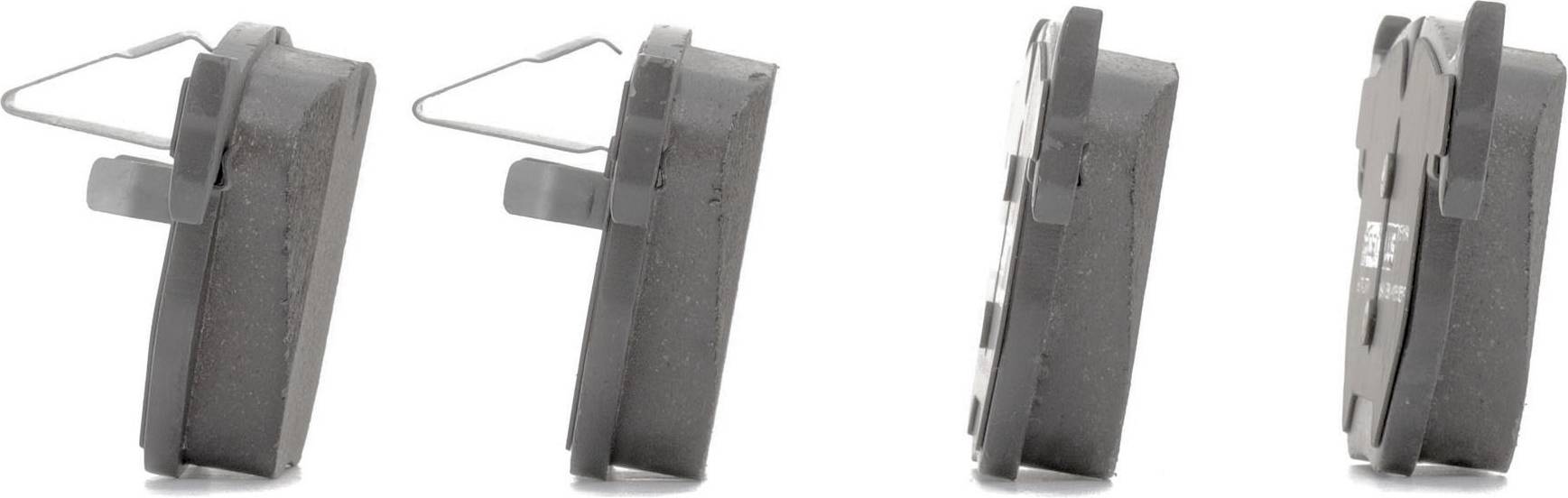 Ridex Brake Pad Set Rear Axle
