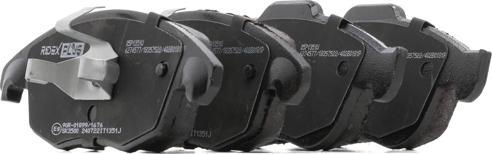 Ridex Brake Pad Set Front Axle